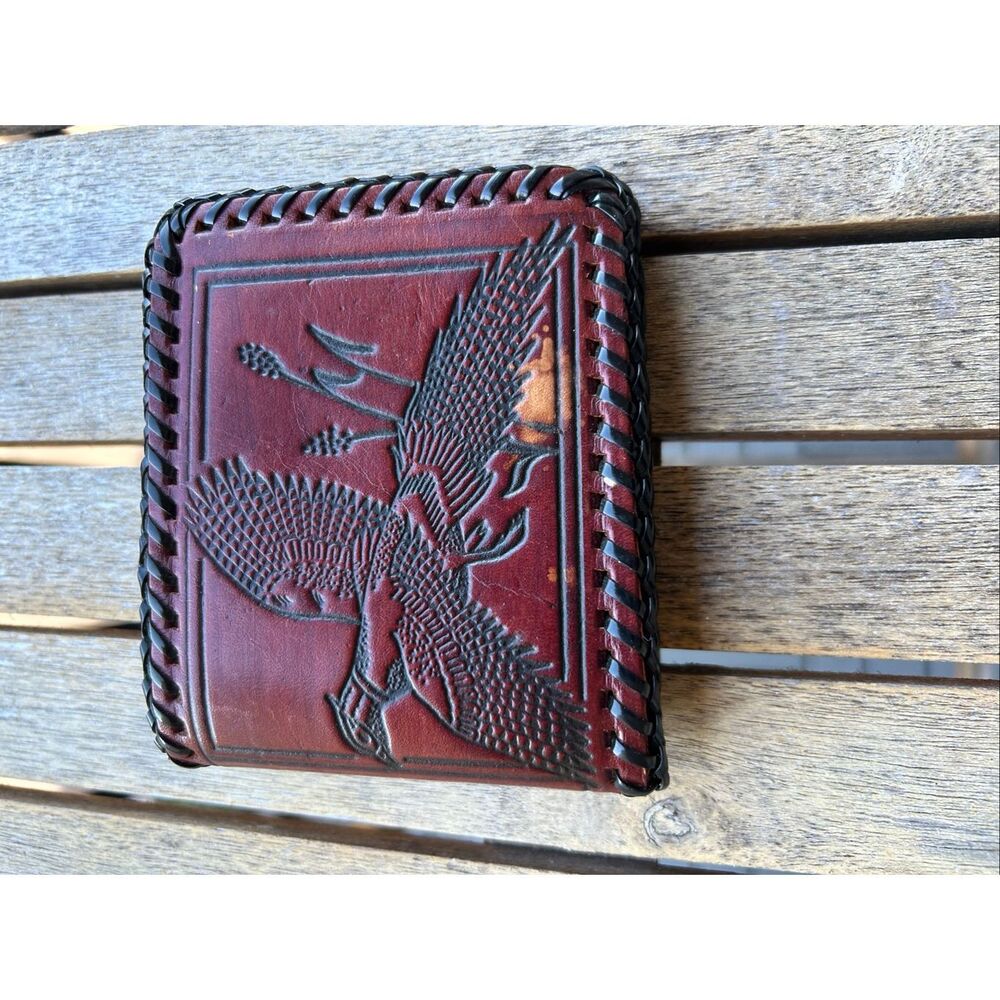 Pheasant tooled 4"‎ wallet